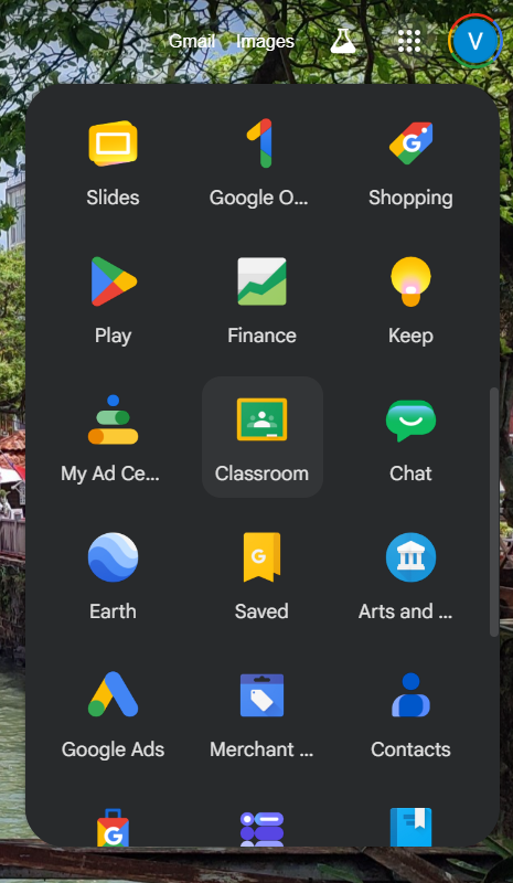 Hướng dẫn truy cập Google Classroom trên laptop